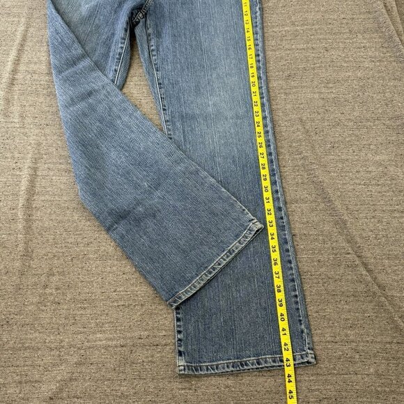 Levi's 515  Nouveau Bootcut Womens Jeans Blue Denim  34 x 33 Size 16M - Picture 10 of 16